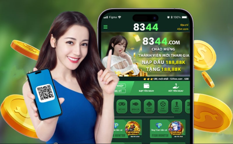 Hình ảnh quảng cáo của d8win hiển thị nền tảng và các lợi ích