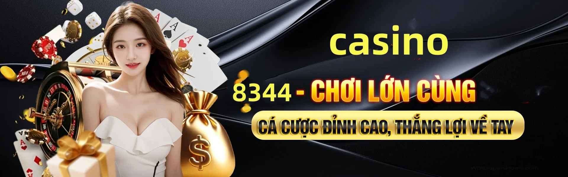 Hình ảnh quảng cáo của d8win hiển thị nền tảng và các lợi ích