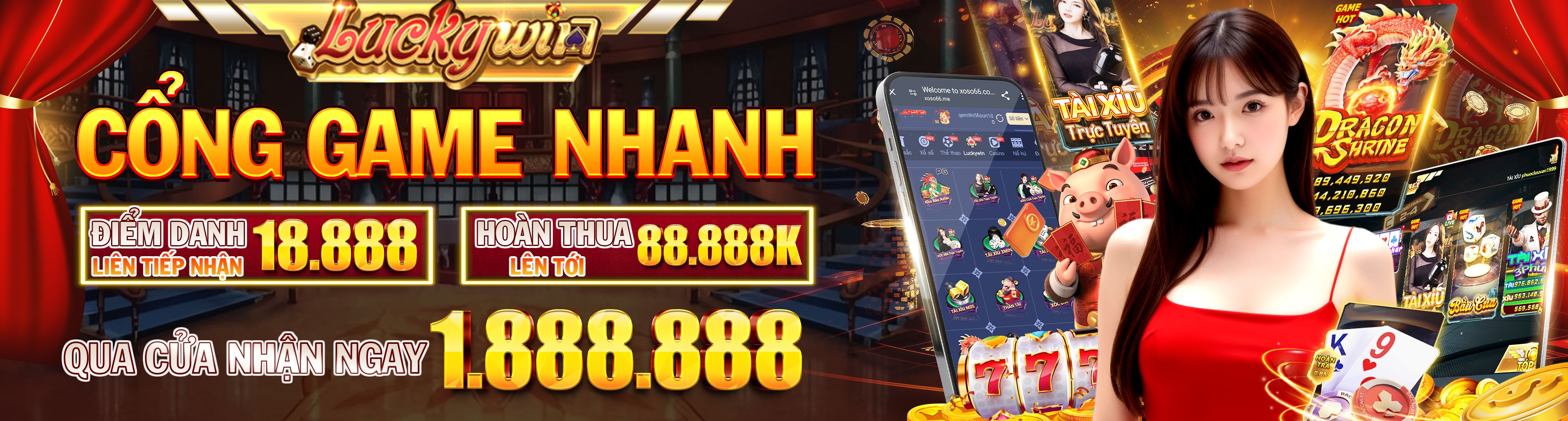 Hình ảnh quảng cáo của d8win hiển thị nền tảng và các lợi ích