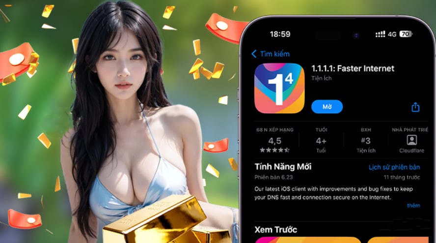 Hình ảnh quảng cáo của d8win hiển thị nền tảng và các lợi ích