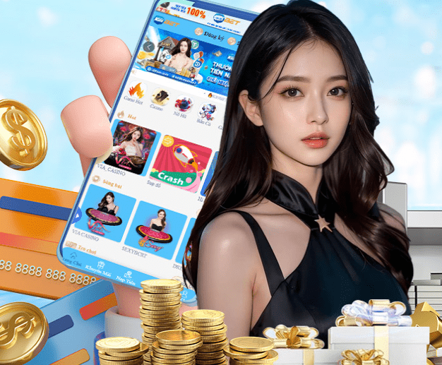 Hình ảnh quảng cáo của d8win hiển thị nền tảng và các lợi ích