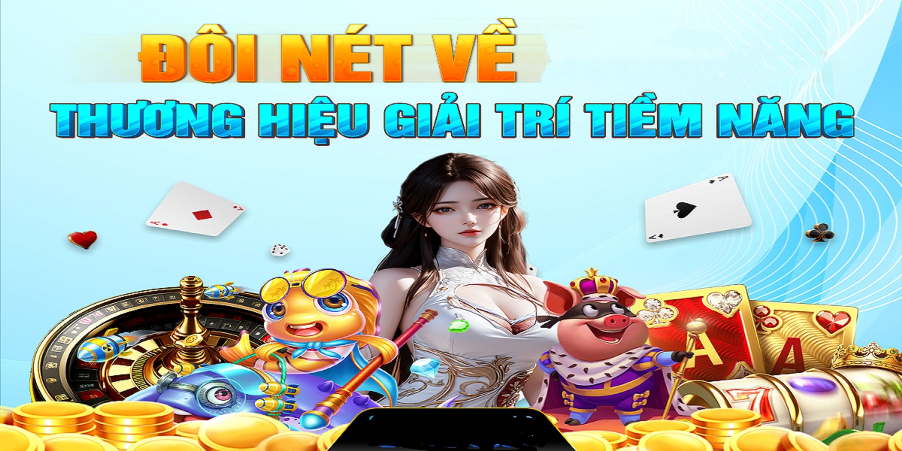 Hình ảnh quảng cáo của d8win hiển thị nền tảng và các lợi ích